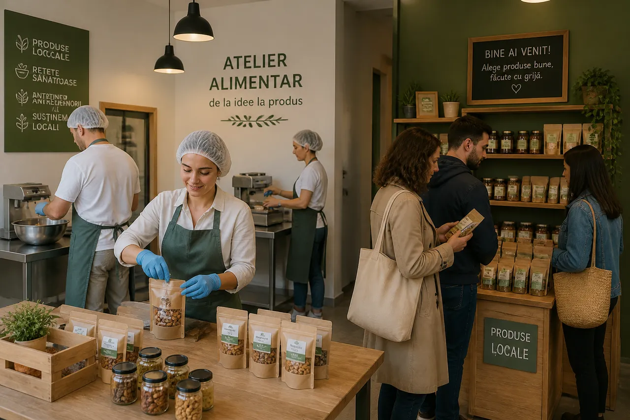 produse locale și afaceri de familie în orașe mici