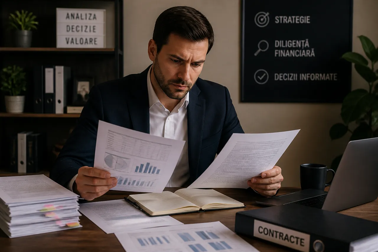 verificarea datoriilor ascunse ale unei firme înainte de achiziție