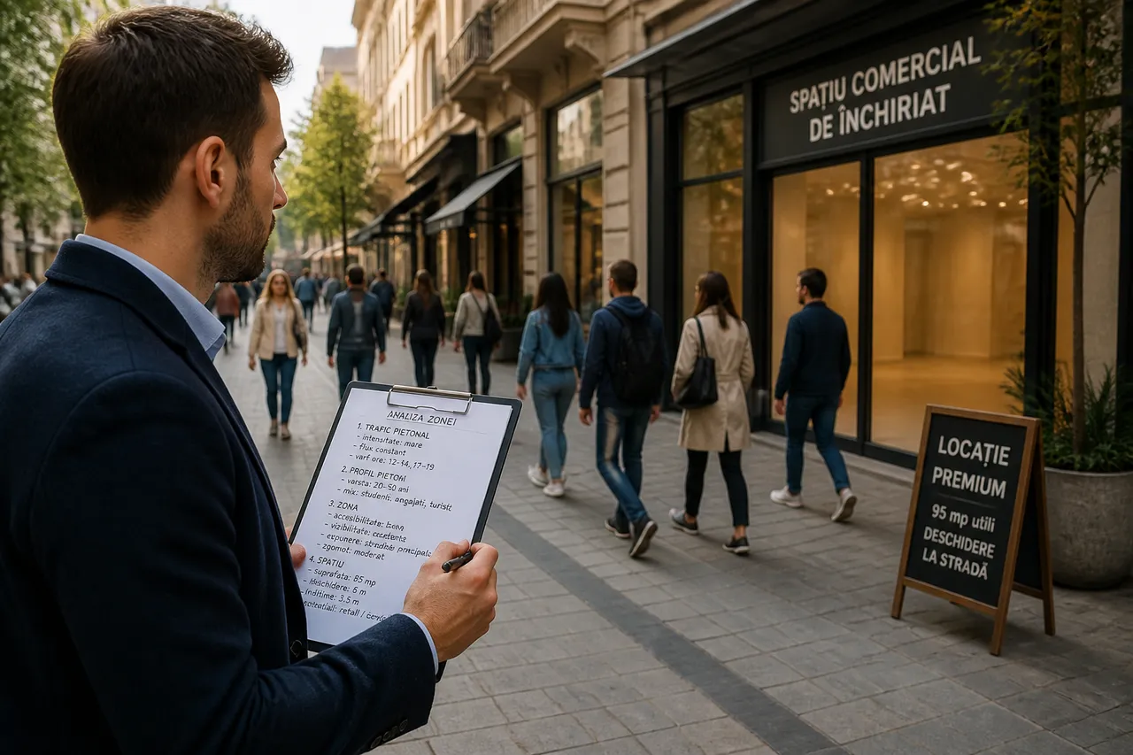 analiză vad comercial pentru alegerea spațiului de afaceri