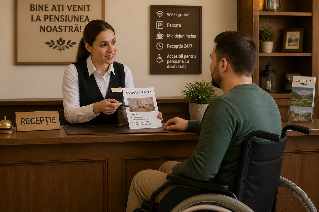 personal instruit pentru servicii turistice accesibile