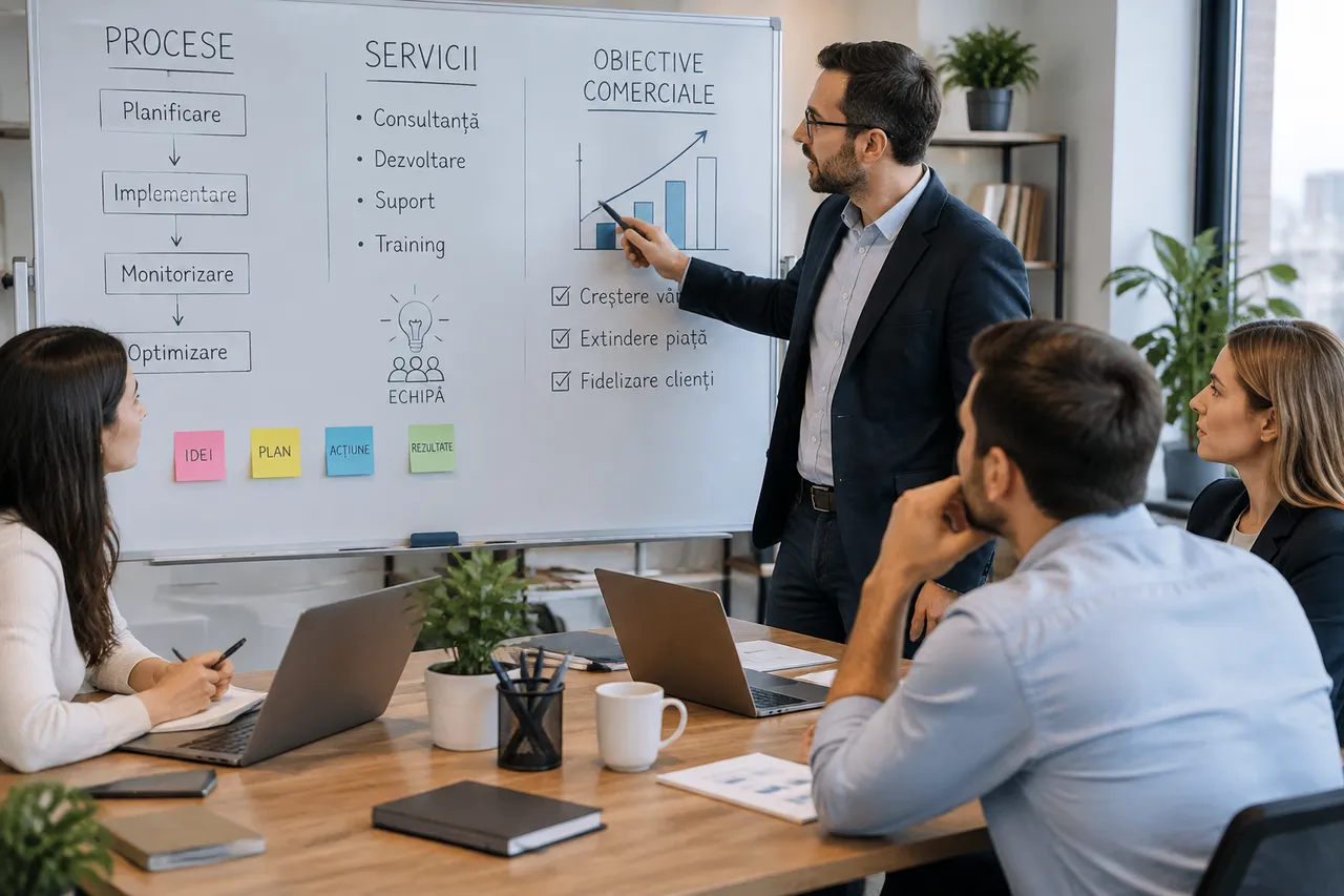 control managerial în afacere nouă și companie preluată