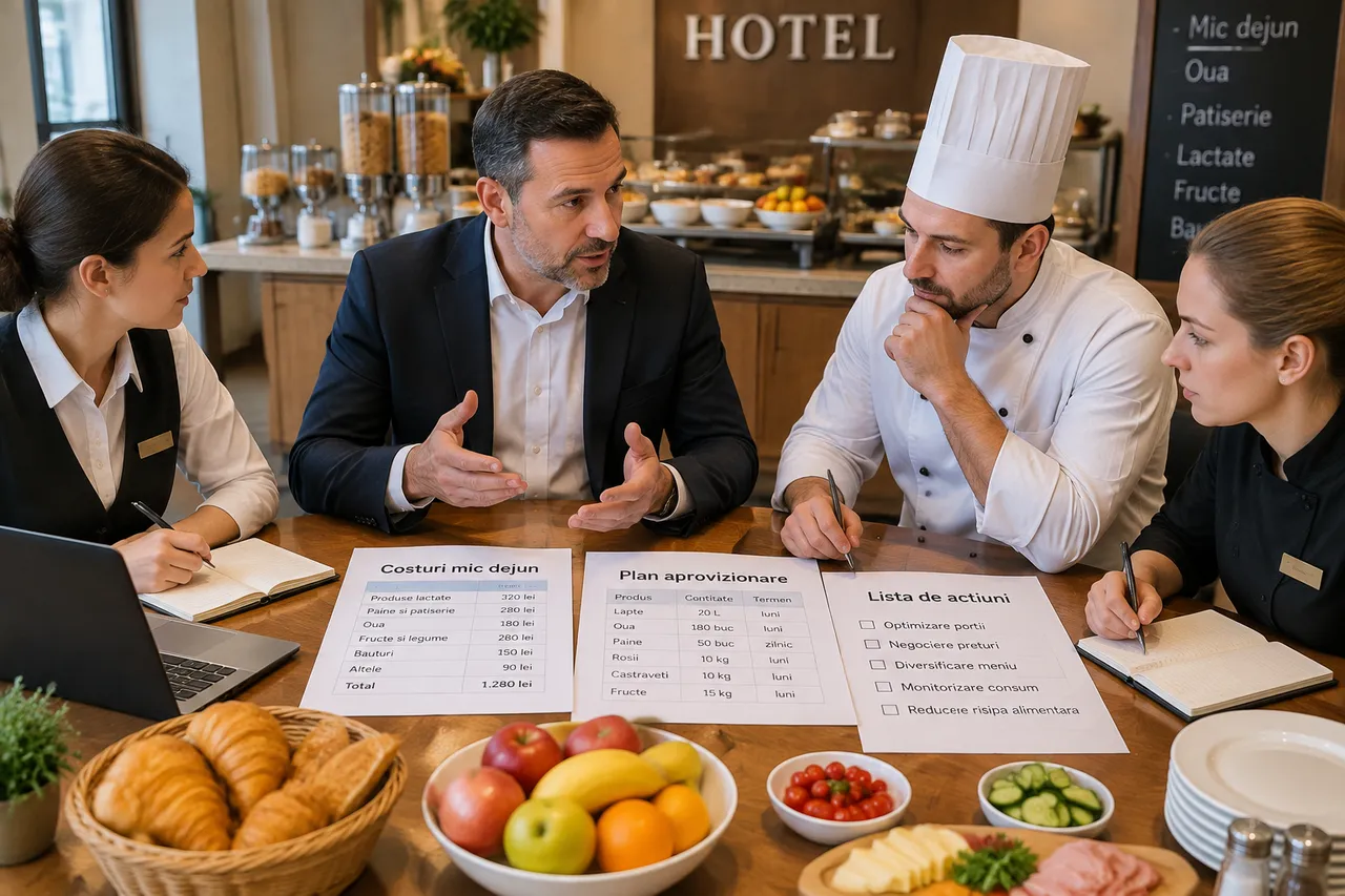 management costuri operaționale hotel